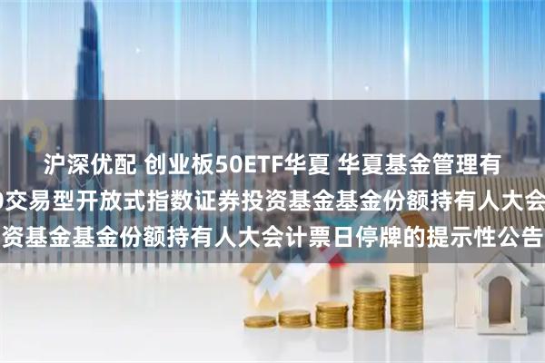 沪深优配 创业板50ETF华夏 华夏基金管理有限公司关于华夏创业板50交易型开放式指数证券投资基金基金份额持有人大会计票日停牌的提示性公告
